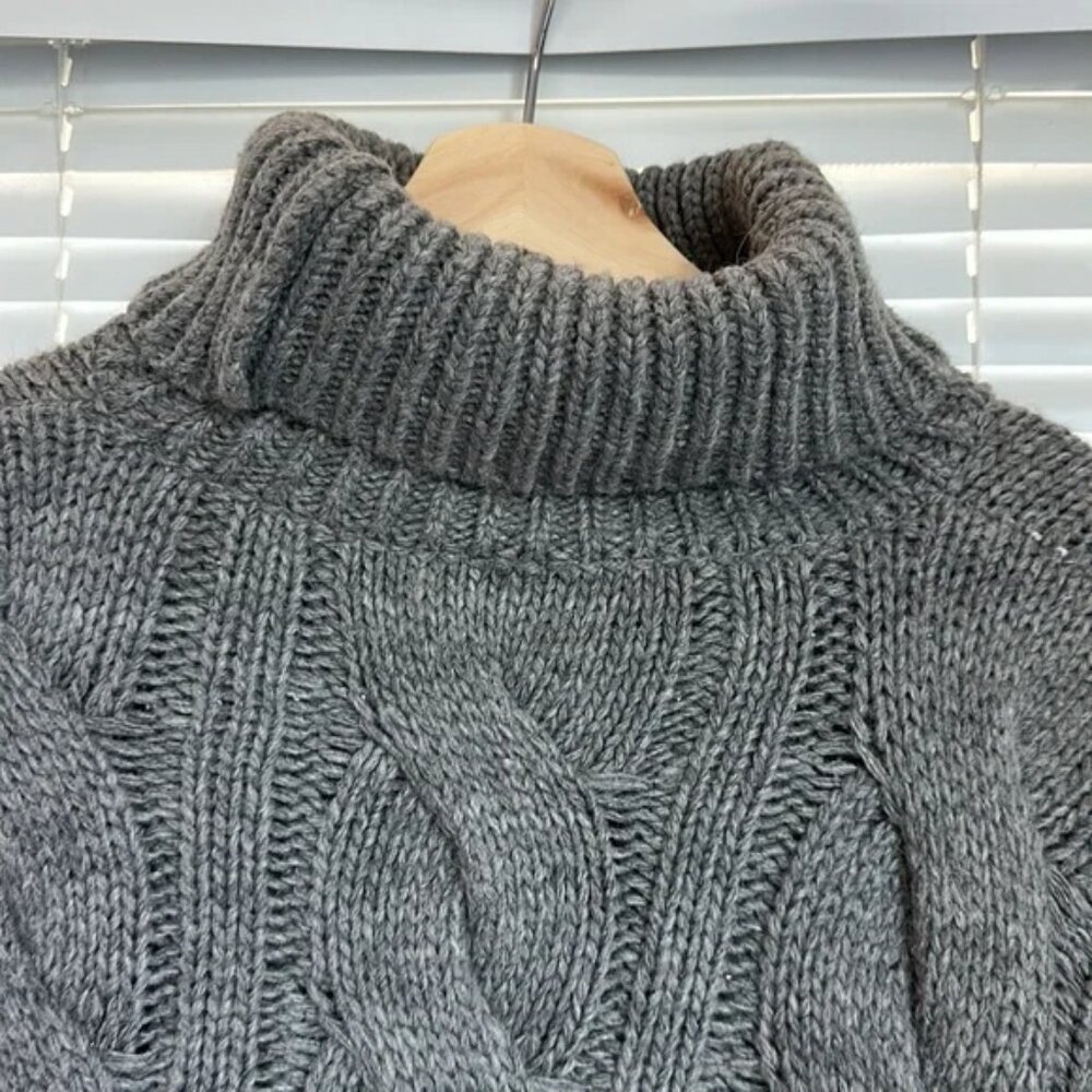 Storets chunky cable knit turtleneck sweater